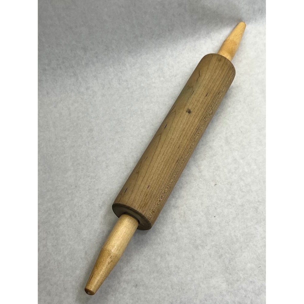Vintage Wooden Rolling Pin Classic Natural Wood Kitchen Baking Tool Farmhouse